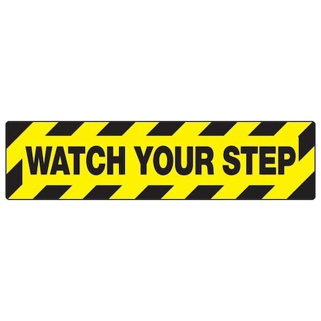 Accuform SKIDGARD FLOOR SIGN WATCH YOUR PSD622 PSD622